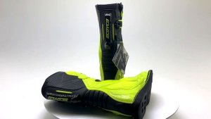 Мотоботы кроссовые SCOYCO MBM006, лайм-черный