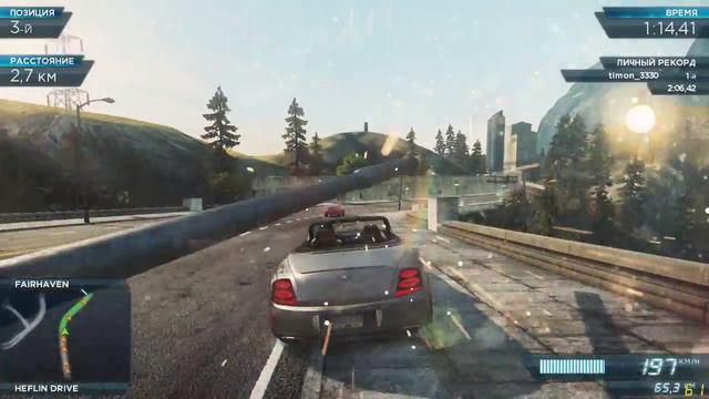 Need for Speed Most Wanted/как надо финишировать первым)) смотреть онлайн
