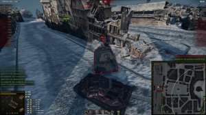 Как я на деде (ИС7) в нубке воевал !