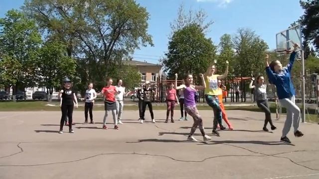 Команда Республика Добра, фитнес разминка смотреть онлайн