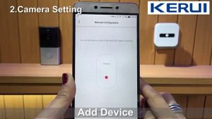 Беспроводной WiFi дверной звонок KERUI
