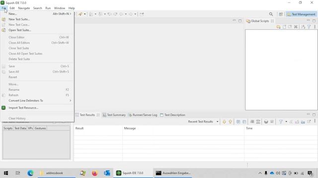 Squish for Web first workflow смотреть онлайн