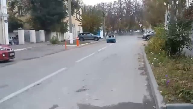 Бешеная инвалидка, инвалидка с мотором от спорт байка.