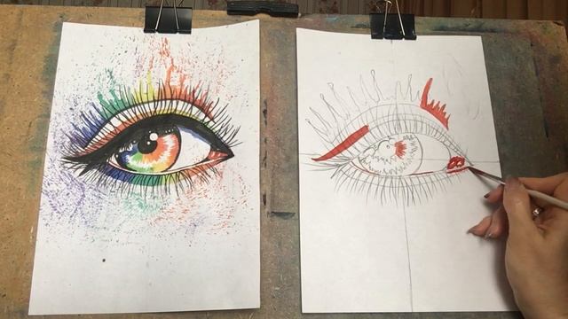 Здравствуйте. Тема «Глаз» Поп-Арт от 24.08.20 смотреть онлайн