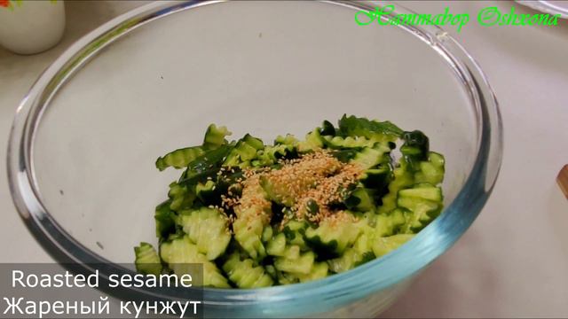 THIS SALAD IS INCREDIBLE! Salad for every day. Cucumber salad! смотреть онлайн