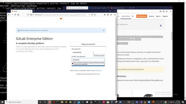 CS407 - How To Setup a GitLab Server смотреть онлайн