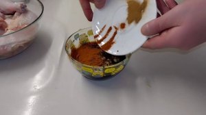 Курица в медовом маринаде:)