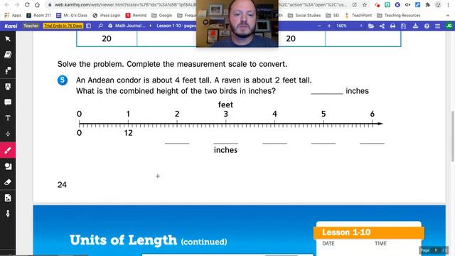 Lesson 1-10 - US Customary Units of Length смотреть онлайн
