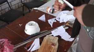 Тесты ножей-Новая сталь N690 Bohler от OWLKNIFE,часть 2 линза