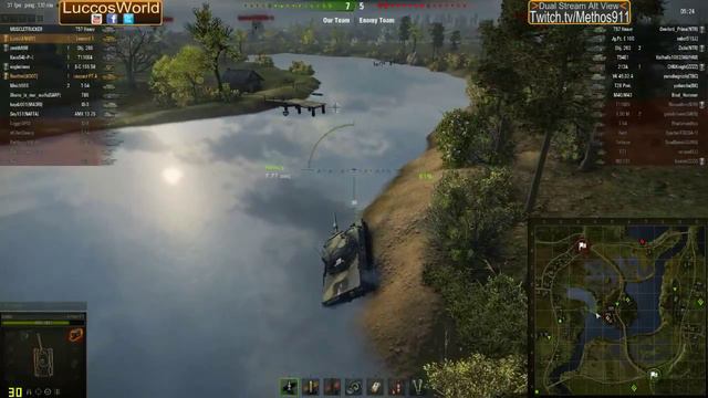 World of Tanks: Leopard 1 Tier 10 Quick Get Out of The Water!! смотреть онлайн