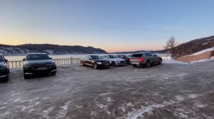 Работа системы дистанционной автоматической парковки и выезда с парковочного места Genesis GV80