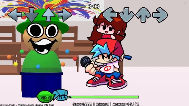 Friday Night Funkin' VS Dave & Bambi Golden Apple Edition FULL WEEK (FNF MOD) + Secret Songs смотреть онлайн