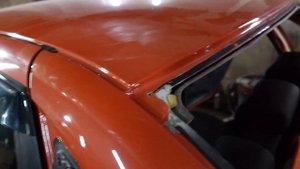 Лада гранда. Замена заднего стекла.