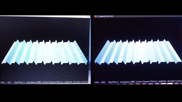 Nvidia GTX960 VS Intel HD Broadwell GT1 Linux Graphics Benchmark GLMark2 | Part 2 смотреть онлайн