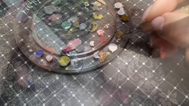 IMPULS | Цветы розы на ногтях если есть витражные или зеркальные гель лаки