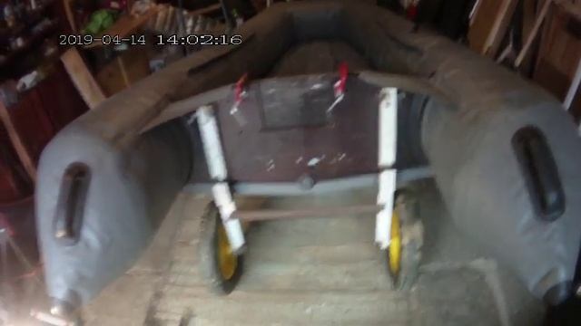 Универсальная тележка для лодки и мотора. (1 часть) смотреть онлайн