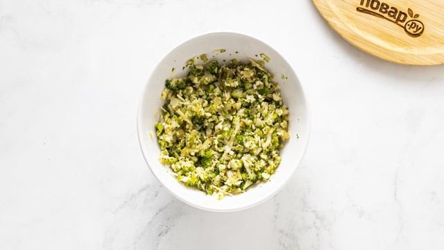 Картофельные зразы с брокколи