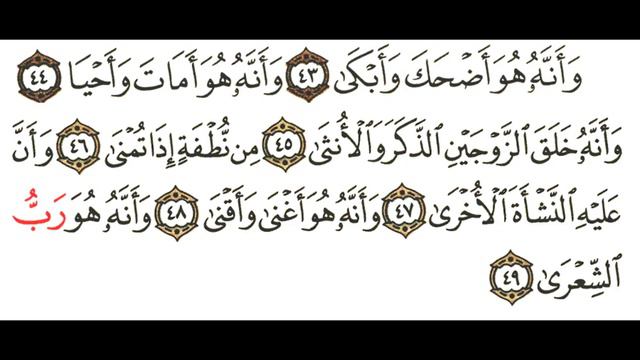 53 Al-Najm 43 to 49 | Dars e Quran | Mufti Fazal Ur Rahman смотреть онлайн