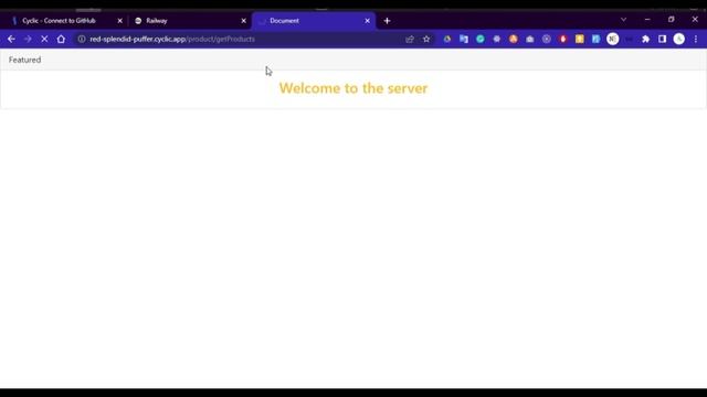 How to deploy node, express js, Rest API project at Cyclic for free