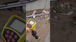 Поиск кабельных линий трассоискателем 04-35КВ.#линии#риджет#трассаискатель#муфты