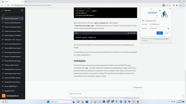 OpenCV's Python  OS X
