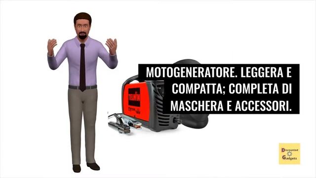 RECENSIONE Telwin Force 125 Saldatrice Inverter (prezzo sotto ai 110 euro) смотреть онлайн