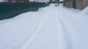 Suzuki Hustler in deep snow. Кей-кар в глубоком снегу, почти целина!