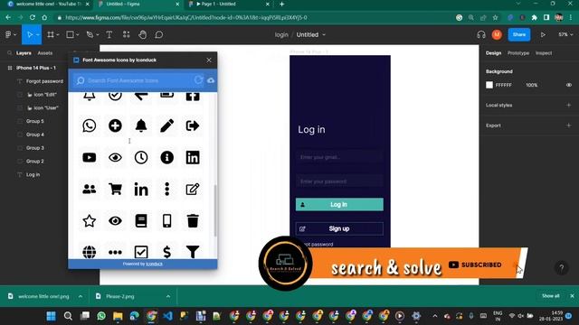 Mobile App Design in Figma. UI / UX Design | Figma Mobile App Design Tutorial | #figmaTutorial