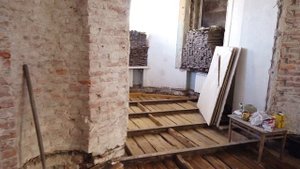 5 углов. Начало ремонта полов в Старом Фонде. Ремонт квартир в Санкт-Петербурге.