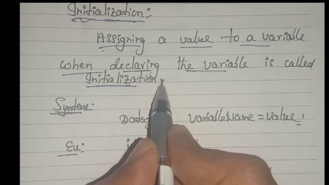 Variables in Java(Telugu)|Theory|declaration|assignment|initialization|Java for Students & Beginner