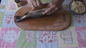 Большой Карась(Карп) запеченный целиком. Вкусно! Быстро! Просто!