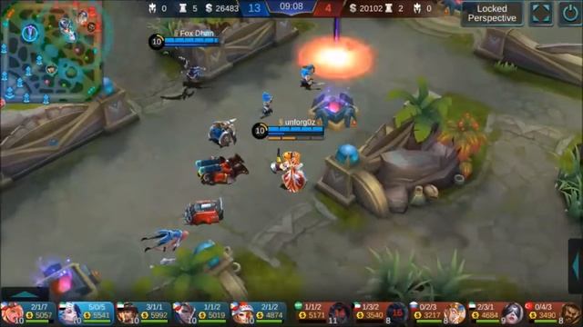 Aurora The Fox Lady vs Parsya | Game Play | Build | MVP смотреть онлайн