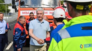 Собянин открыл участок МСД от Южной рокады до МКАД
