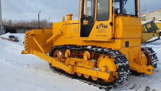 Обкатываем бульдозер Б-10 (Т-170) -ТАНЦУЮТ ВСЕ смотреть онлайн