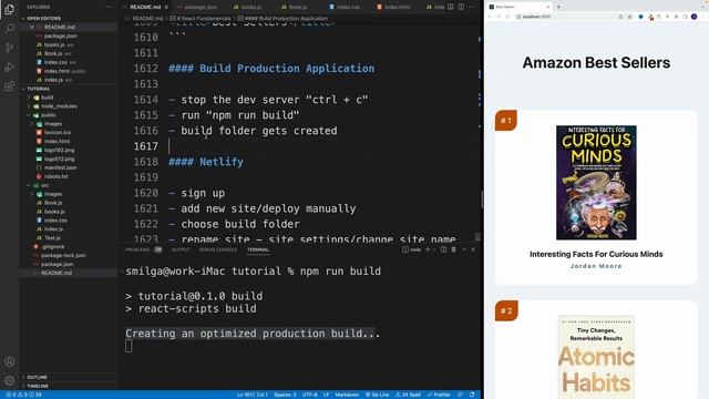 React 18 Tutorial - Build Folder смотреть онлайн