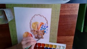 ОСЕННИЙ НАТЮРМОРТ для детей5-6 лет рисование