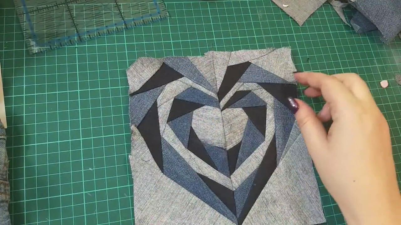 шьем из мелких обрезков джинсов.#DIY#patchwork#лоскутноешитье смотреть онлайн