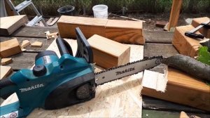 Makita UC3020A elektromos láncfűrész teszt,jobb mint a benzines?