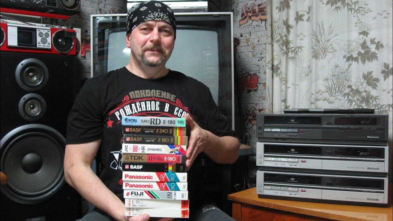 VHS / Panasonic NV-430 Культпоход в видеосалон 80х часть-13 смотреть онлайн