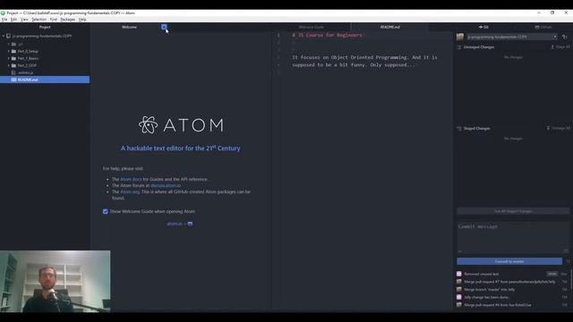 Clone the Repo of Exersices: Git, GitHub, and Atom Integration смотреть онлайн