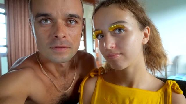 VLOG: Многодетный папа с детьми уехали за фруктами без мамы?  Ежедневный влог с Бали