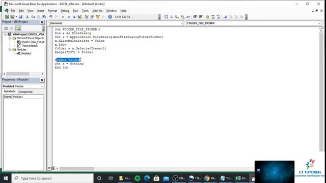 Excel VBA Folder Picker||VBA to Get the File and folder path - VBA for file picker and folder picke