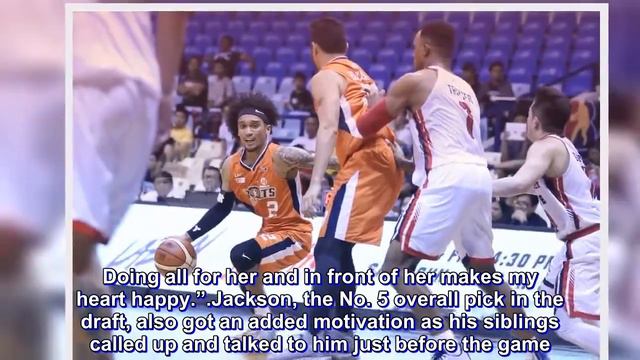 Trevis Jackson offers PBA breakout game to visiting mother смотреть онлайн