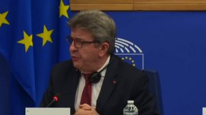 JEAN LUC MÉLENCHON - Sa belle prise de parole au Parlement Européen - (Oct. 20