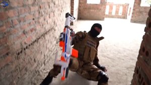 Nerf Guns War: S.W.A.T Girl Of SEAL TEAM Fight Leader Brutal Dangerous Criminal Group