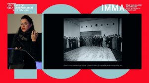 100 Years of Self Determination - Keynote 6: Artist Jasmina Cibic
