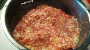 Котлеты мясные с кабачком
