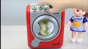 прикольная стиральная машина и кукла Washing machine Baby Doll