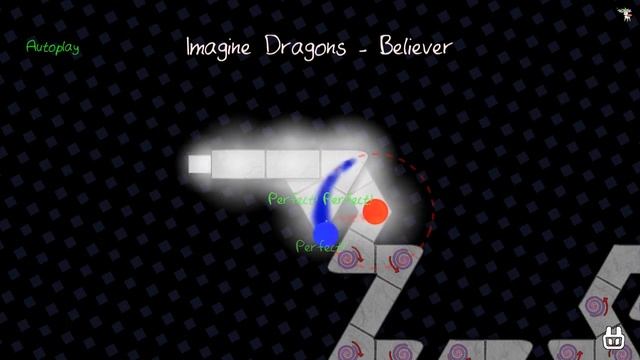 A Dance of Fire and Ice - Believer (Custom Level) смотреть онлайн