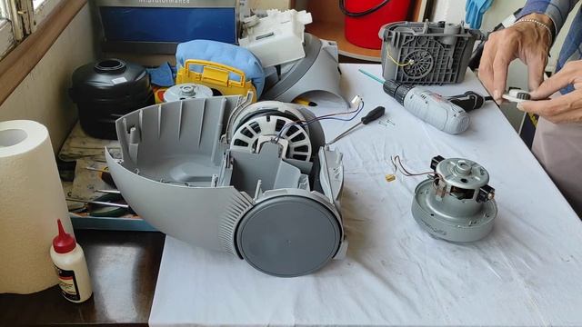 Пылесос Samsung SC5345, SC5355. Разборка